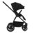 LIONELO universāls ratiņi MERIL 3in1, Black onyx 