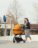 CARRELLO universāls ratiņi 2in1 ALFA, Sunrise Orange, CRL-6507 