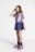 LEMON legingi ACTIVE GIRL, zils, WL5122401ACG-015-164, 164 
