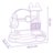 SMOBY Gabby's Dollhouse Gabby Saldējuma iekārta, 7600350409 