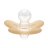 CANPOL BABIES 100% silikona knupītis, 0-6m, simetrisks, 1 gab., 24/001_ora 