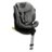 KINDERKRAFT autokrēsls I-FIX, 40–150 cm, cool grey, KCIFIX00GRY0000 