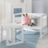 ROBA bērnu krēsls un galds ROTATING SEATING FURNITURE, White, 450002WE 