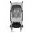 CYBEX ratiņi LIBELLE, Fog grey, 524000211 