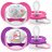 PHILIPS AVENT 83009 māneklītis ULTRA AIR ANIMALS, 6-18M, meitenēm, 2 gab,  SCF080/08 1/893
