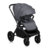 LIONELO universāls ratiņi MIKA PLUS 3in1, Grey stone, LO-MIKA PLUS 3IN1 