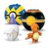 MEGA CONSTRUX POKEMON uguns komanda sortiments, HTJ06 