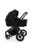 MUUVO Quick SE 2 ratiņi Chromium Black 2in1 SET MQ.SE2.0-W2W1-CHROMIUM BL 