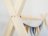 BENLEMI tipi formas bērnu gulta NAKANA, 120x180 cm., Light grey, DO-0002/120X180-SVS 