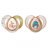 TOMMEE TIPPEE ortodontiskie māneklīši MODA, 6-18 m., 2 gab., 43338599 43338592