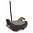 MILLI autokrēsls-paliktnis RACE ISOFIX, dark grey+green, CC15-R129 
