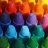FLOWERMONACO zīdaini krītiņi Silky Crayons, 24 krāsas, 847356 