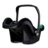 KINDERKRAFT autokrēsls MINK PRO, 40–75 cm, black 