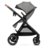 KINDERKRAFT universālie ratiņi ESME 3in1, moonlight grey, KSESME00GRY3000 