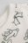 COCCODRILLO t-krekls FROSTING PUDDLE GIRL KIDS, krēmveida, cm 