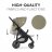 HAUCK ratiņi RAPID 4D, Air Olive, 148495 148495