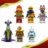71868 LEGO® NINJAGO® Wyldfyre transformējamais pūķa robots 