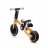 KINDERKRAFT trīsritenis 3in1 4Trike dzeltens, KR4TRI22BLU0000 KR4TRI22BLU0000