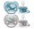 PHILIPS AVENT māneklītis Ultra soft DECO, 6-18 m, 2gab, boys, SCF091/15 