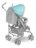 LIONELO ratiņi ELIA, Tropical turquoise 
