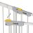 HAUCK drošības vārti priekš kāpnēm AUTOCLOSE 'n STOP 2, 75-80 cm, white, 59734 59734