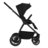 LIONELO universāls ratiņi MERIL 3in1, Black onyx 