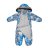 HUPPA ziemas virsdrēbes ORION, zils, 36300030-33106 