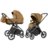 CARRELLO universāls ratiņi 2in1 VECTOR, Golden Beige, CRL-6551 