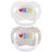 CANPOL BABIES silikona simetrisks māneklītis LoveMum&Dad, 6-18m, 2 gab., 34/940 
