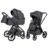 CARRELLO universālie ratiņi 2in1 VECTOR F, Ample Grey, CRL-6700 