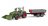 BRUDER 1:16 traktors Fendt Vario 211 ar frontālo iekrāvēju un piekabi, 02182 02182