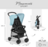 HAUCK ratiņi SPORT, Blue, 171523 