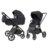 CARRELLO universāls ratiņi 2in1 ULTRA, Basalt Black, CRL-6527 