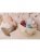 YOONCO bambusa palags BIRDS, Pink, 90x90 cm, Y7094 Y7094