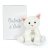 DOUDOU ET COMPAGNIE mīksts balts kaķis 18cm, HO3155 