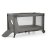 KINDERKRAFT ceļojumu gultiņa ar piederumiem JOY 2 dark grey AC, KLJOY02DGR000AC 