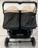 VALCO BABY dvīņu rati SNAP DUO, Taupe, SNAP4D08 