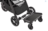 BABY JOGGER ratiņkrēsla pakāpiens LINIA CITY MINI 2, black, 2084012 