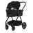 LIONELO universāls ratiņi MERIL 3in1, Black onyx 