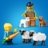 60461 LEGO® City Great Vehicles Sarkans lauku traktors ar piekabi un aitām 
