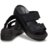 CROCS sandales BROOKLYN melni, 207431-001 42,5 izmērs 