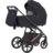 CARRELLO universāls ratiņi SIGMA 2IN1, Iridium black, CRL-6523 
