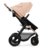 KINDERKRAFT universālie ratiņi MOOV 2 AIR 3in1, sand beige, KSMOOV02BEG0000 