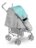 LIONELO ratiņi ELIA, Tropical turquoise 