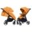 CARRELLO ratiņi BRAVO, Amber Orange, CRL-8512 