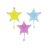 MAGIC MOMENTS Fluffy Light Star Yoyo. 3 assorted. 959973 