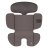 LIONELO autokrēsls LO-BRAAM I-SIZE 40-150cm, Grey Stone 