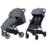 CARRELLO ratiņi DELTA, Lava Grey, CRL-5517 