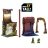 GODZILLA rotaļu komplekts Hollow Earth Figures and Diorama Set, 35293 