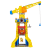 RUBBLE & CREW constuction playset with kinetic sand Bark Yard, 6067494 